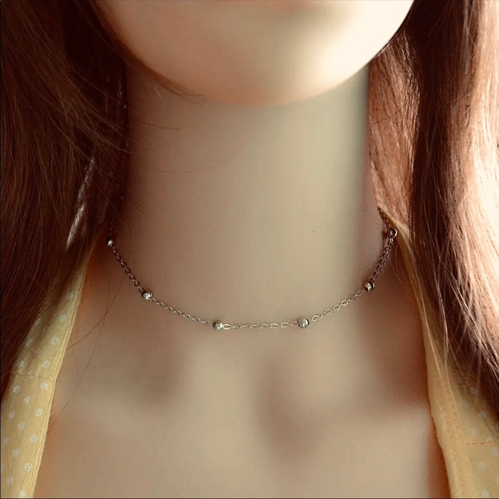 Micro Bead Layering Necklace - Picture 2 of 4